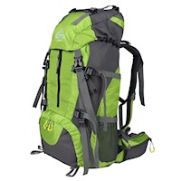 Mochila Camping 50L Amarillo